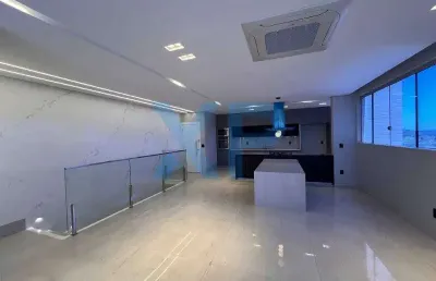 Cobertura de alto padrão no centro de divinópolis-mg 3 quartos, 2 suítes, 4 vagas de garagem 270m² de luxo e conforto