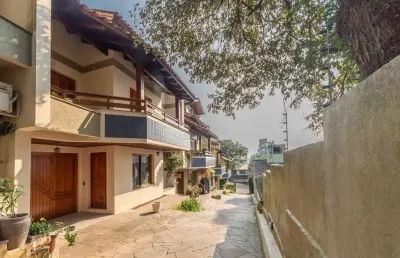 Casa em condomínio fechado com 3 quartos à venda na rua jaguari, --, cristal, porto alegre por r$ 780.000