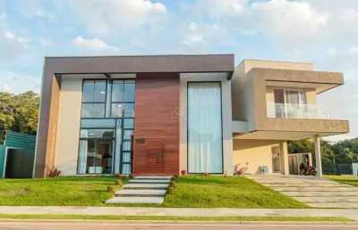 Casa em condomínio fechado com 5 quartos à venda na estrada das três meninas, --, vila nova, porto alegre por r$ 3.900.000