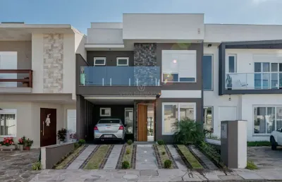 Casa em condomínio fechado com 3 quartos à venda na rua jorge babot miranda, --, hípica, porto alegre por r$ 990.000