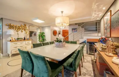 Casa em condomínio fechado com 3 quartos à venda na rua general rondon, --, vila assunção, porto alegre por r$ 2.795.000