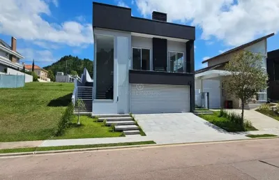 Casa em condomínio fechado com 4 quartos à venda na estrada das três meninas, --, vila nova, porto alegre por r$ 2.890.000