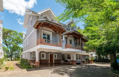 Casa em condomínio fechado com 3 quartos à venda na rua general rondon, --, vila assunção, porto alegre por r$ 2.950.000