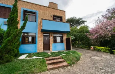 Casa em condomínio fechado com 2 quartos à venda na avenida vicente monteggia, --, cavalhada, porto alegre por r$ 450.000