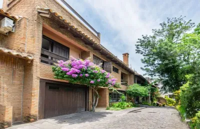 Casa em condomínio fechado com 4 quartos à venda na rua carlos júlio becker, --, tristeza, porto alegre por r$ 1.100.000
