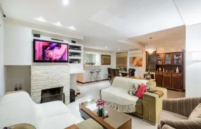 Casa em condomínio fechado com 3 quartos à venda na avenida edgar pires de castro, --, aberta dos morros, porto alegre por r$ 850.000