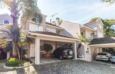 Casa em condomínio fechado com 3 quartos à venda na avenida coronel marcos, --, pedra redonda, porto alegre por r$ 1.350.000