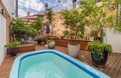 Casa em condomínio fechado com 4 quartos à venda na rua morano calabro, --, jardim isabel, porto alegre por r$ 1.290.000