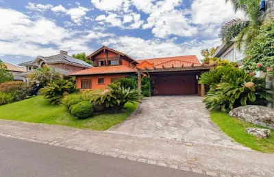 Casa em condomínio fechado com 4 quartos à venda na avenida juca batista, --, belém novo, porto alegre por r$ 5.000.000