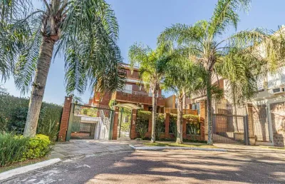 Casa em condomínio fechado com 4 quartos à venda na rua professor doutor milton guerreiro, --, santa tereza, porto alegre por r$ 1.700.000
