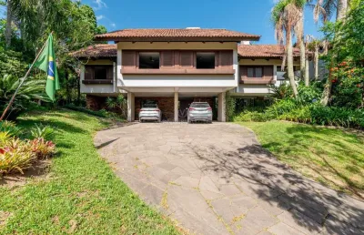 Casa em condomínio fechado com 5 quartos à venda na avenida da cavalhada, --, cavalhada, porto alegre por r$ 3.890.000