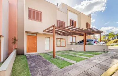 Casa em condomínio fechado com 3 quartos à venda na rua adriano pereira da silva, --, vila nova, porto alegre por r$ 1.189.000
