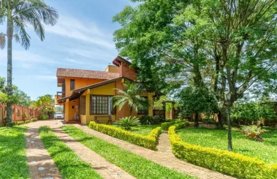 Casa com 4 quartos à venda na estrada costa gama, --, hípica, porto alegre por r$ 1.300.000