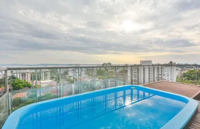 Cobertura com 3 quartos à venda na travessa nova trento, --, tristeza, porto alegre por r$ 850.000