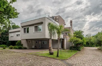 Casa em condomínio fechado com 3 quartos à venda na rua sargento nicolau dias de farias, --, tristeza, porto alegre por r$ 7.500.000