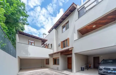 Casa em condomínio fechado com 4 quartos à venda na travessa pedra redonda, --, jardim isabel, porto alegre por r$ 1.490.000