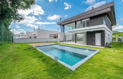 Casa em condomínio fechado com 4 quartos à venda na estrada das três meninas, --, vila nova, porto alegre por r$ 2.490.000
