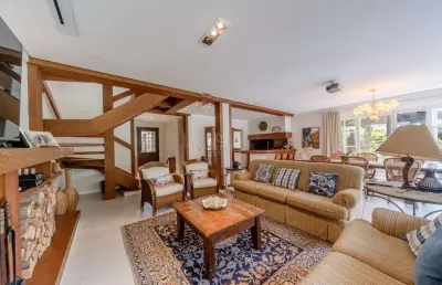 Casa em condomínio fechado com 4 quartos à venda na avenida juca batista, --, belém novo, porto alegre por r$ 2.300.000