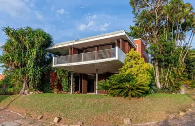 Casa em condomínio fechado com 4 quartos à venda na rua sinke, --, santa tereza, porto alegre por r$ 2.500.000