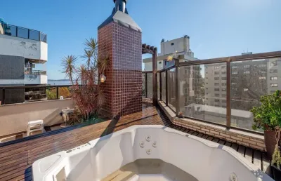 Cobertura com 2 quartos à venda na rua doutor barcelos, --, tristeza, porto alegre por r$ 1.170.000