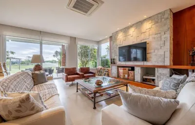 Casa em condomínio fechado com 4 quartos à venda na avenida juca batista, --, belém novo, porto alegre por r$ 4.400.000