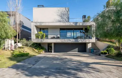 Casa em condomínio fechado com 4 quartos à venda na estrada das três meninas, --, vila nova, porto alegre por r$ 3.590.000