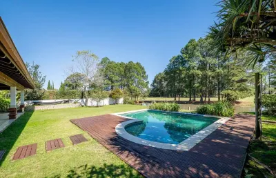 Casa em condomínio fechado com 4 quartos à venda na avenida juca batista, --, belém novo, porto alegre por r$ 4.500.000