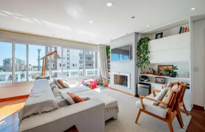 Apartamento com 3 quartos à venda na rua dona augusta, --, menino deus, porto alegre por r$ 1.750.000