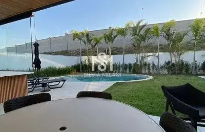 Condomínio villa dos pinheiros - casa de alto padrão com 04 suítes no condomínio villa dos pinheiros