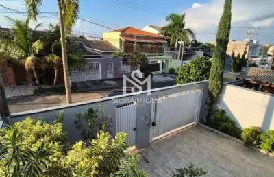 Casa sobrado com 03 dormitórios, escritório no jardim bela vista -indaiatuba/sp