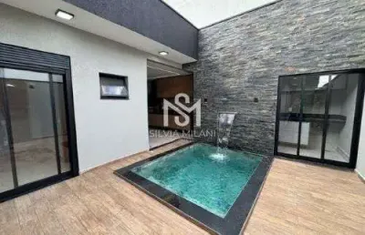 Condomínio residencial mantova indaiatuba - casa em condomínio com 03 dormitórios e piscina - jardim mantova - indaiatuba/sp