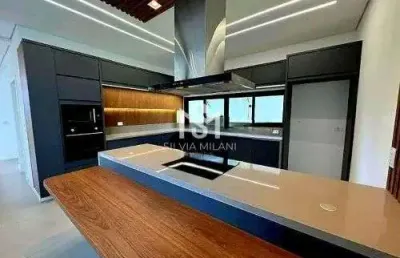 Condomínio villa dos pinheiros - casa sobrado com 04 suítes em condomínio de alto padrão - indaiatuba/sp