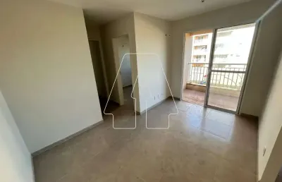 Apartamento no condomínio residencial parque trianon em araçatuba/sp