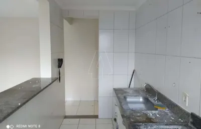 Apartamento no condomínio residencial parque alecrim em araçatuba/sp