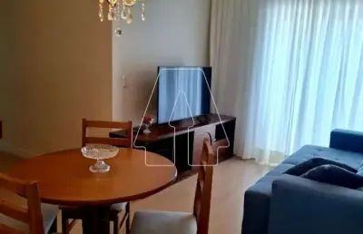 Apartamento no condomínio residencial central square em araçatuba/sp