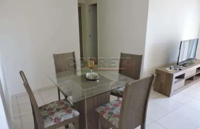 Apartamento no condomínio residencial españa em araçatuba/sp