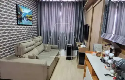 Apartamento no condomínio residencial elev em araçatuba/sp