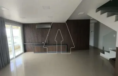 Apartamento cobertura condomínio residencial duetto boulevard em araçatuba/sp