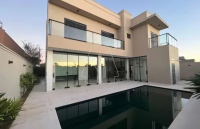 Casa em condomínio fechado no alphaville i em araçatuba/sp