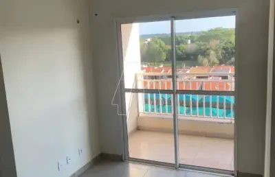 Apartamento no condomínio residencial parque trianon em araçatuba/sp
