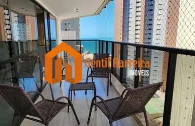 Apartamento com 4 quartos à venda na idelfonso albano, 200, meireles, fortaleza por r$ 2.000.000