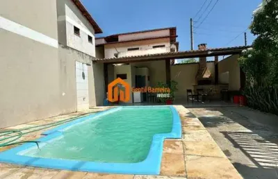 Casa em condomínio fechado com 4 quartos à venda na rua bill cartaxo, --, sapiranga, fortaleza por r$ 520.000