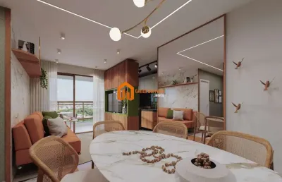 Apartamento com 2 quartos à venda na rua general caiado de castro, 12, engenheiro luciano cavalcante, fortaleza por r$ 527.000