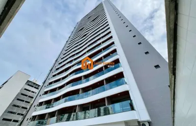 Apartamento com 1 quarto à venda na rua monsenhor bruno, 659, meireles, fortaleza por r$ 450.000