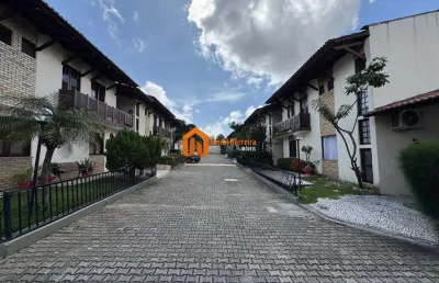 Casa em condomínio fechado com 3 quartos à venda na rua rafael tobias, 1999, sapiranga, fortaleza por r$ 550.000