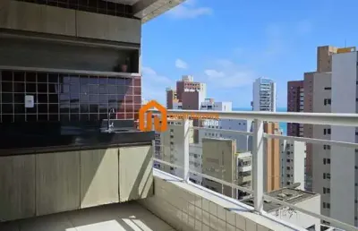 Apartamento com 2 quartos à venda na rua frei mansueto, 505, mucuripe, fortaleza por r$ 840.000