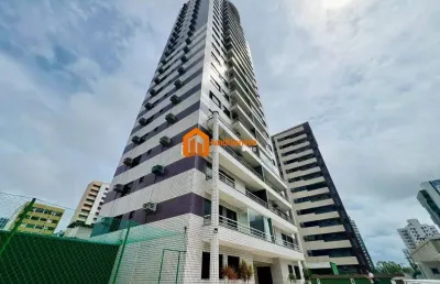 Apartamento com 3 quartos à venda na avenida senador virgílio távora, --, aldeota, fortaleza por r$ 620.000