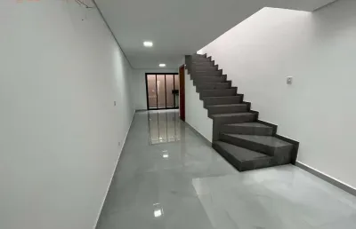 Casa nova de 80m2 na mooca - 2 dormitórios, 1 suíte, 2 vagas