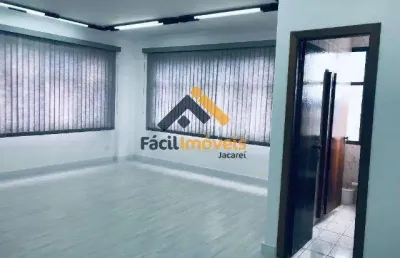 Sala comercial para venda em jacareí, centro, 1 banheiro