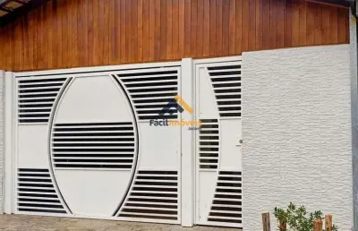 Casa para venda em jacareí, residencial parque dos sinos, 3 dormitórios, 1 suíte, 2 banheiros, 2 vagas